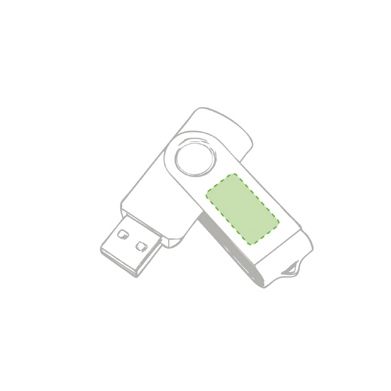 Impression Quadri numérique (UV) - 24 x 13 mm (USB)